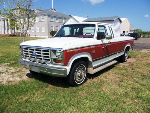 1984 ford f-150 xlt extended cab pickup 2-door 5.8l