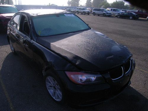 2006 bmw 325i 4-door 3.0l damaged, repairable needs work