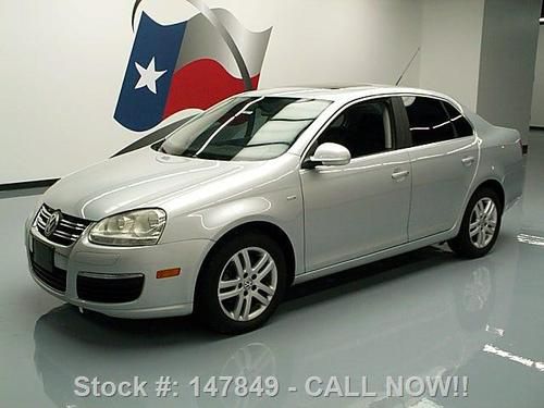 2007 volkswagen jetta wolfsburg edition sunroof 67k mi  texas direct auto