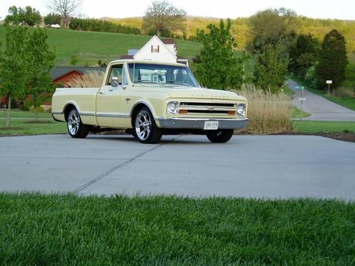 1967 chevrolet c-10..  the ultimate pro touring show truck.  one of the best ..