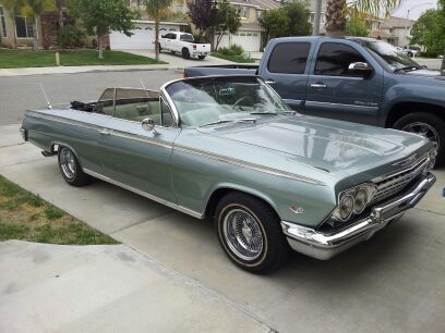 1962 impala convertible ss frame off restoration