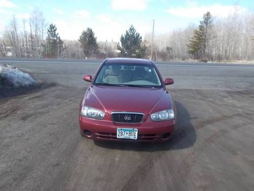 2002 hyundai elantra gls sedan 4-door 2.0l