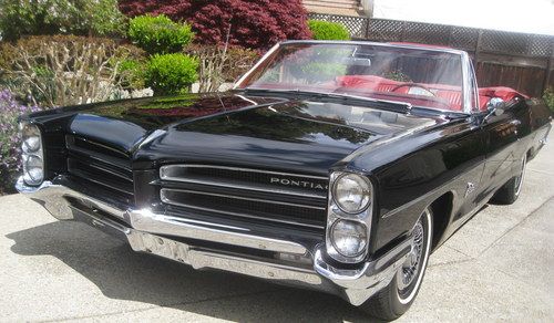 1966 pontiac catalina convertible - 27k original documented miles - magnificent!