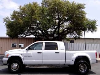 White slt mega dually 5.9l i6 4x4 power seat nitto 6-speed manual we finance