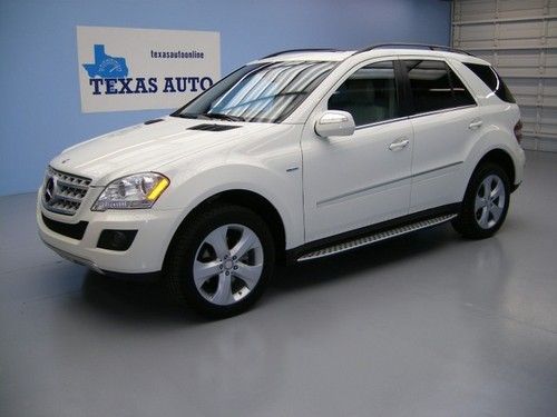 We finance!!  2010 mercedes-benz ml350 4matic bluetec diesel roof nav rcam 1 own