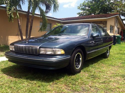 1992 chevrolet caprice 9c1 5.7 police pkg - dggm/ gray int