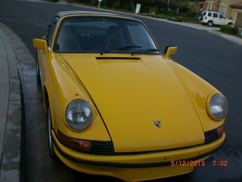 1970 porsche 911t,original speed yellow color,number matching,engine rebulild