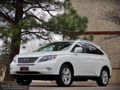 2010 lexus rx 450h awd premium navigation factory warranty