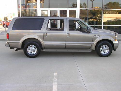 2002 ford excursion limited sport utility 4-door 7.3l