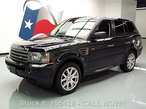 2008 land rover range rover sport hse 4x4 nav 19's 55k texas direct auto