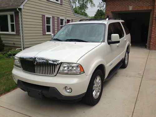 2004 lincoln aviator base sport utility 4-door 4.6l fully loaded