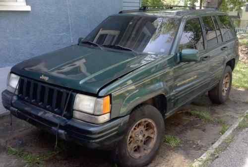 1998 jeep grand cherokee limited sport utility 4-door 5.2l