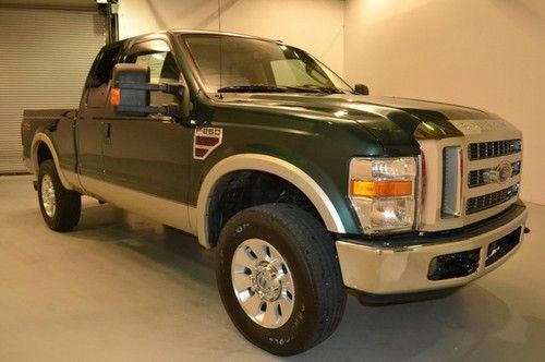 Ford f-250 lariat 4x4 v8 6.4l super duty cd leather keyless great condition