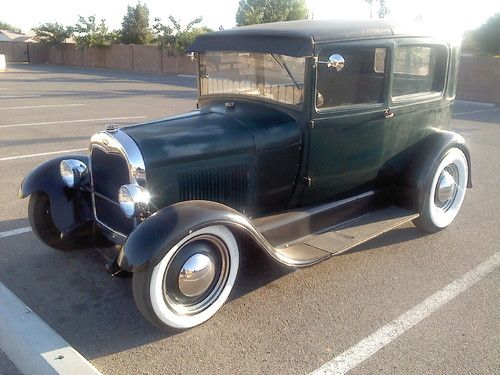 1928 model a tudor sedan not a ratrod hotrod streetrod not chopped