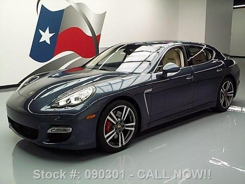 2010 porsche panamera turbo sunroof nav rear cam 7k mi texas direct auto