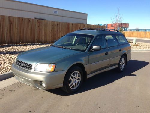 2004 subaru outback base wagon 4-door 2.5l awd rebuild heads. like new