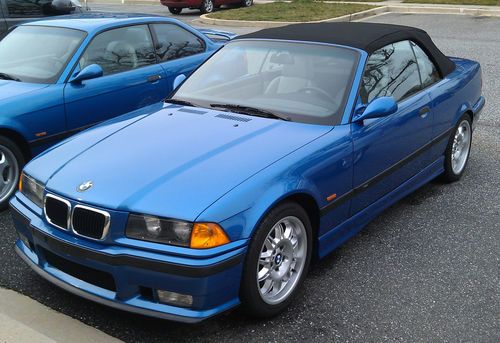 1999 bmw m3 convertible e36 manual transmission, bone stock, fully loaded