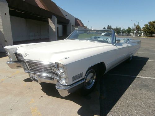 1967 cadillac deville base convertible 2-door 7.0l