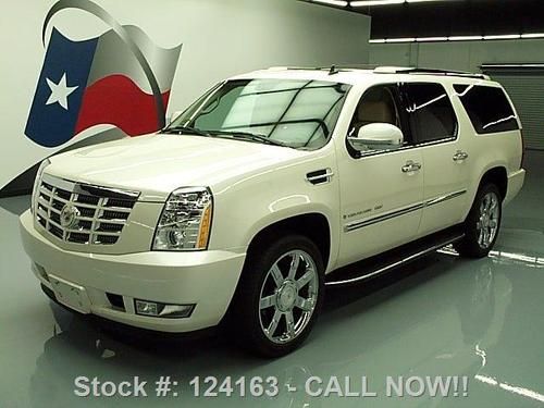 2008 cadillac escalade esv awd sunroof nav dvd 22's 55k texas direct auto