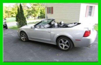 2003 ford mustang cobra 4.6l v8 32v manual rwd convertible premium