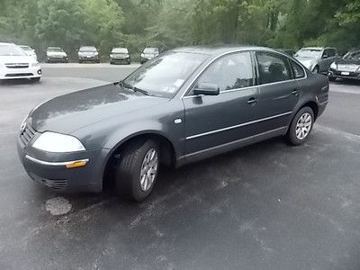 2003 vw passat gls, one owner, no reserve, leather, power roof, monsoon stereo