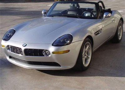 2002 bmw z8 roadster classic silver low miles excellent inside &amp; out