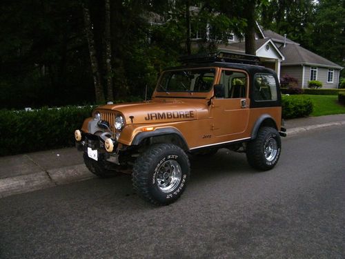 Rare commemorative jamboree 30th anniversary 1982 jeep cj7  99k original miles