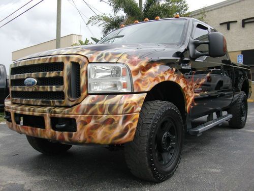 Extracab 4dr 4x4 turbo diesel automatic flames skulls leather loaded!!!!