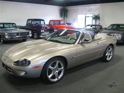 1997 jaguar xk8 convertible ca car navi camera 20" xkr wheels many upgrades