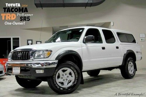 2004 toyota tacoma prerunner trd sr5 super white 1owner loaded