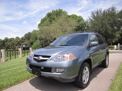 05 acura mdx awd 4x4 touring navigation back-up camera leather one fl owner mint