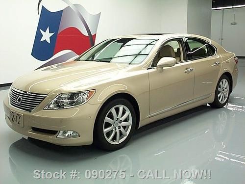 2009 lexus ls460 comfort sunroof nav rear cam only 11k texas direct auto