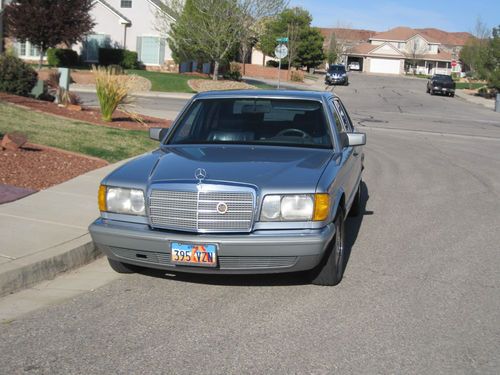 Beautiful Blue Mercedes Benz 380 SEL with Rebuilt Engine and Transmission, US $3,850.00, image 2