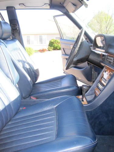 Beautiful Blue Mercedes Benz 380 SEL with Rebuilt Engine and Transmission, US $3,850.00, image 10