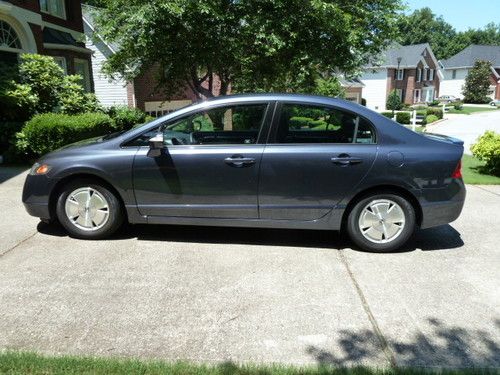 2007 Honda Civic Hybrid Sedan 4-Door 1.3L, image 2