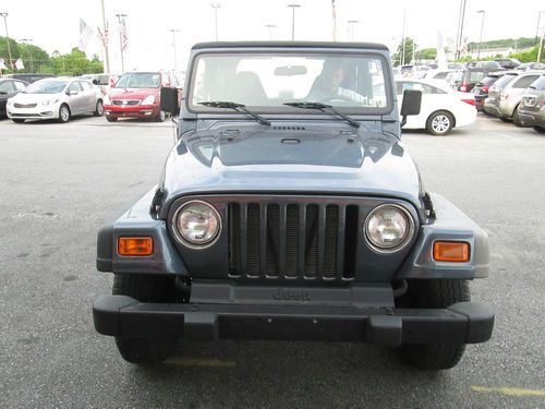 2002 jeep wrangler x sport utility 2-door 4.0l