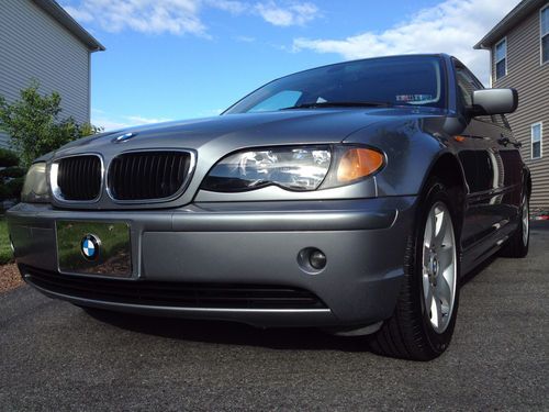 2004 bmw 325xi sedan all wheel drive *super clean!* gray on beige 2.5l