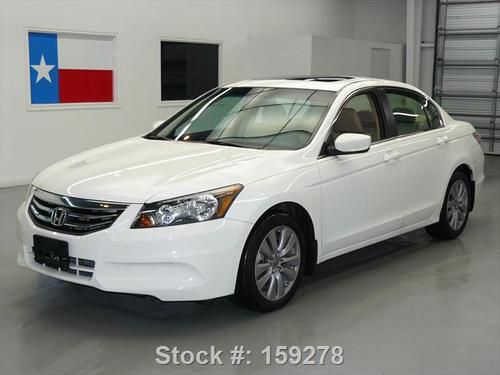 2012 honda accord ex-l auto sunroof heated leather 4k texas direct auto