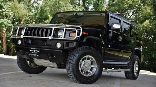 2007 hummer h-2 sunroof tow package heated seats onstar sat.radio