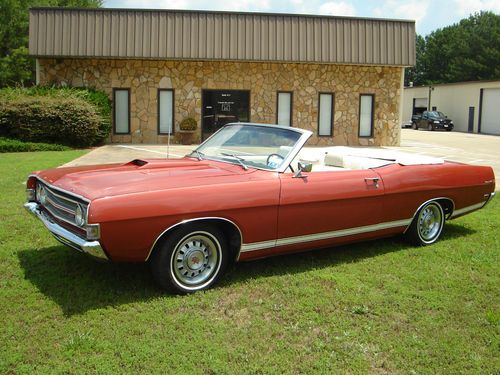 1969 ford torino gt convertible clean solid nice driver restoration!!! v8 auto