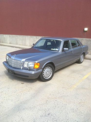 1987 mercedes-benz 560sel base sedan 4-door 5.6l only 114,000 miles