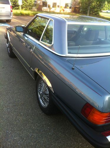 Mercedes 560SL Roadster: 5.6L, Auto, Both Tops, Window Sticker, ONLY 52k MILES!, US $18,500.00, image 7