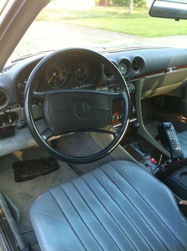 Mercedes 560SL Roadster: 5.6L, Auto, Both Tops, Window Sticker, ONLY 52k MILES!, US $18,500.00, image 8