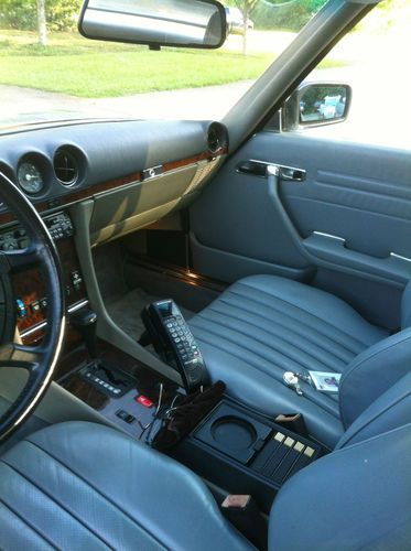 Mercedes 560SL Roadster: 5.6L, Auto, Both Tops, Window Sticker, ONLY 52k MILES!, US $18,500.00, image 9