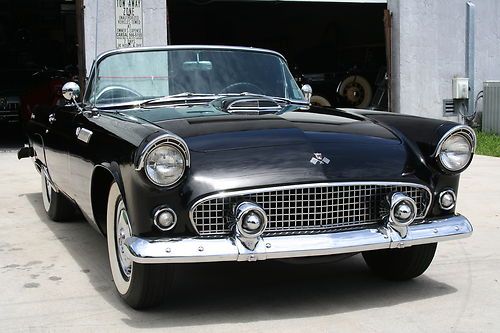 1955 t-bird automatic telescopic column a/c power widows/seat hardtop l@@k video