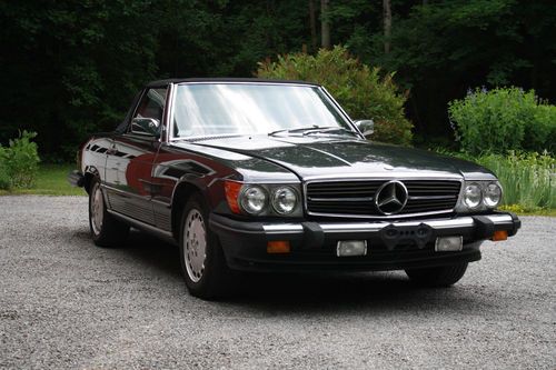 Mercedes benz 560sl convertible hardtop