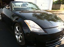 2004 350z black convertible - only 44k miles - texas car
