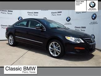 09 vw cc luxury - 31k miles black-tan - local trade