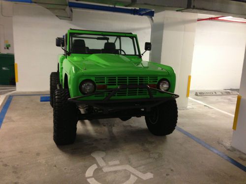 1972 ford bronco one of a kind 4x4 auto lifted with mustang cobra engine 5.0