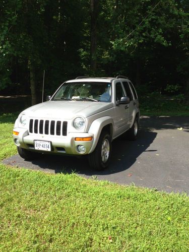 2004 jeep liberty limited sport utility 4-door 3.7l